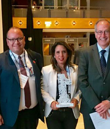 Enel X award at 2019 UITP Summit