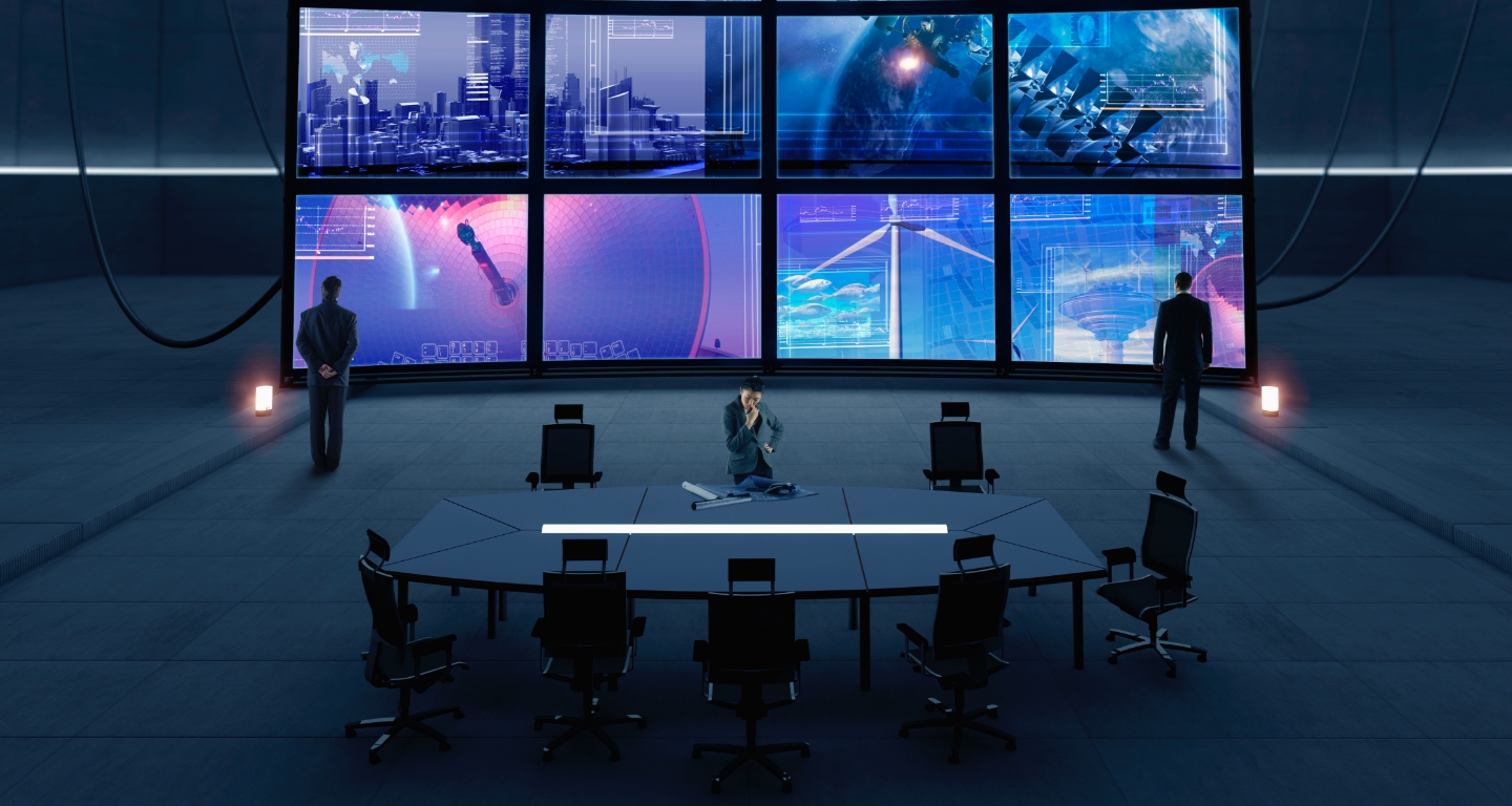 Energy supply control room