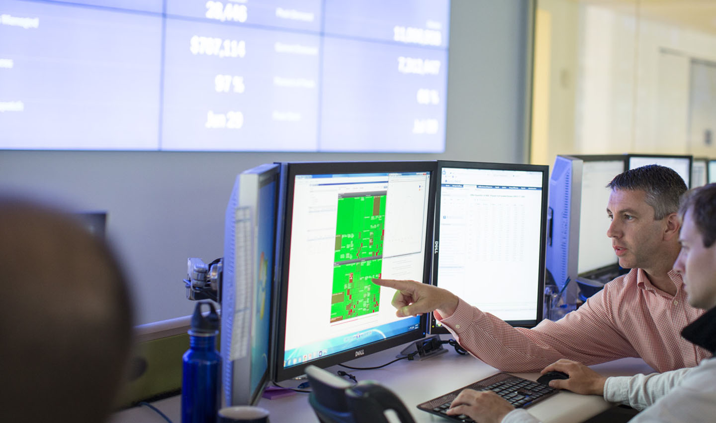 The NOC at Enel X headquarters in Boston