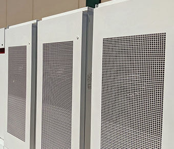 Enel X energy storage system at Algoma Orchards