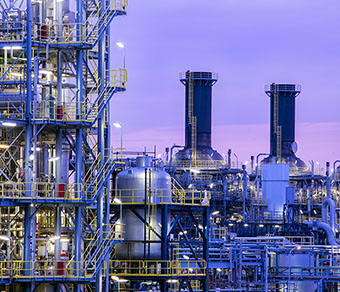 oil and gas company exterior