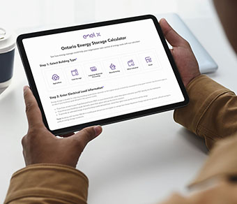 Enel X's Ontario Energy Storage Calculator
