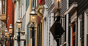 historic New England houses