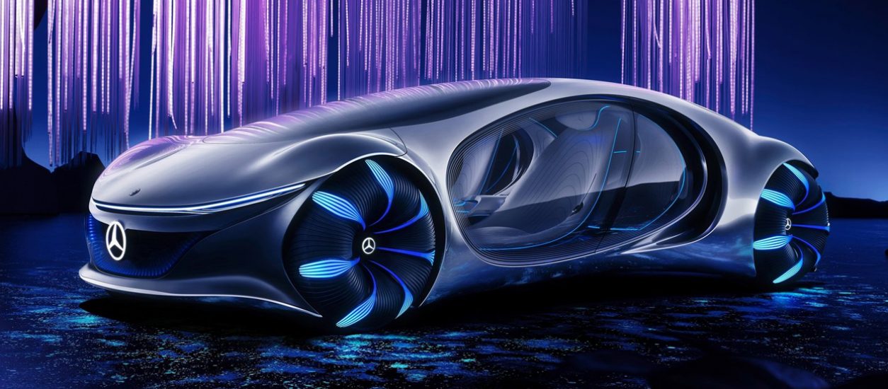 El futurista Mercedes-Benz basado en la película Avatar